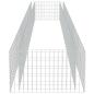 Preview: Gabionen-Hochbeet Verzinkter Stahl 540×90×50 cm