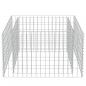 Preview: Gabionen-Hochbeet Verzinkter Stahl 90×90×50 cm