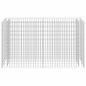 Preview:  Gabionen-Hochbeet Verzinkter Stahl 180×50×100 cm