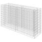 Preview:  Gabionen-Hochbeet Verzinkter Stahl 180×50×100 cm