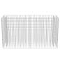 Preview:  Gabionen-Hochbeet Verzinkter Stahl 180×50×100 cm