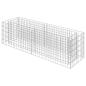 Preview:  Gabionen-Hochbeet Verzinkter Stahl 180×50×50 cm