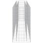 Preview: Gabionen-Hochbeet Verzinkter Stahl 270×50×100 cm