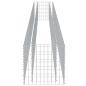 Preview: Gabionen-Hochbeet Verzinkter Stahl 450×50×50 cm