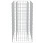 Preview:  Gabionen-Hochbeet Verzinkter Stahl 90×50×100 cm