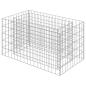Preview: Gabionen-Hochbeet Verzinkter Stahl 90×50×50 cm