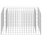 Preview: Gabionen-Hochbeet Verzinkter Stahl 90×50×50 cm