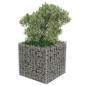 Preview:  Gabionen-Hochbeet Verzinkter Stahl 50×50×50 cm