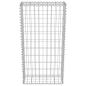 Preview: Gabionenwand mit Abdeckung Verzinkter Stahl 50×20×100 cm