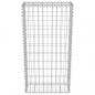 Preview: Gabionenwand mit Abdeckung Verzinkter Stahl 50×20×100 cm