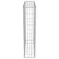 Preview: Gabionenwand mit Abdeckung Verzinkter Stahl 80×20×100 cm