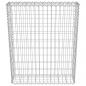 Preview: Gabionenwand mit Abdeckung Verzinkter Stahl 80×20×100 cm