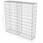 Preview: Gabionenwand mit Abdeckung Verzinkter Stahl 100×20×100 cm