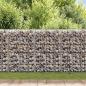 Preview: Gabionenwand mit Abdeckung Verzinkter Stahl 100×20×100 cm