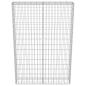Preview: Gabionenwand mit Abdeckung Verzinkter Stahl 100×20×150 cm