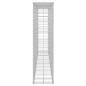 Preview: Gabionenwand mit Abdeckung Verzinkter Stahl 200×20×85 cm