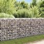 Preview: Gabionenwand mit Abdeckung Verzinkter Stahl 200×20×85 cm