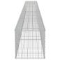 Preview: Gabionenwand mit Abdeckung Verzinkter Stahl 600×50×50 cm