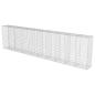 Preview: Gabionenwand mit Abdeckung Verzinkter Stahl 600×50×150 cm