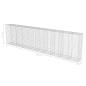 Preview: Gabionenwand mit Abdeckung Verzinkter Stahl 600×50×150 cm
