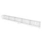 Preview: Gabionenwand mit Abdeckung Verzinkter Stahl 600×30×50 cm