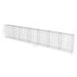Preview: Gabionenwand mit Abdeckung Verzinkter Stahl 600×30×100 cm