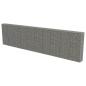 Preview: Gabionenwand mit Abdeckung Verzinkter Stahl 600×30×150 cm