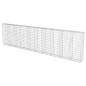 Preview: Gabionenwand mit Abdeckung Verzinkter Stahl 600×30×150 cm