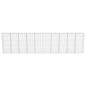 Preview: Gabionenwand mit Abdeckung Verzinkter Stahl 600×30×150 cm