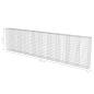 Preview: Gabionenwand mit Abdeckung Verzinkter Stahl 600×30×150 cm