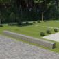 Preview: Gabionenwand mit Abdeckung Verzinkter Stahl 900×50×50 cm