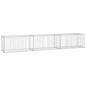 Preview: Gabionenwand mit Abdeckung 300×50×50 cm Verzinkter Stahl