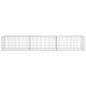 Preview: Gabionenwand mit Abdeckung 300×50×50 cm Verzinkter Stahl