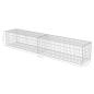 Preview: Gabionenwand mit Abdeckung 300×50×50 cm Verzinkter Stahl