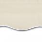 Preview: Markisenbespannung Canvas Creme 450x300 cm 