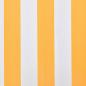 Preview: Markisenbespannung Canvas Orange & Weiß 450x300 cm 