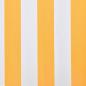 Preview: Markisenbespannung Canvas Orange & Weiß 500x300 cm