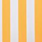 Preview: Markisenbespannung Canvas Orange & Weiß 500x300 cm