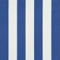 Preview: Bistro-Markise Blau und Weiß 400 x 120 cm