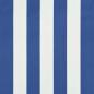Preview: Einziehbare Markise 350 x 150 cm Blau und Weiß
