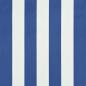 Preview: Einziehbare Markise 400 x 150 cm Blau und Weiß