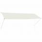 Preview: Einziehbare Markise 350×150 cm Creme