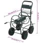 Preview: Gartenschlauchwagen mit 1/2" Schlauchanschluss 75 m Stahl