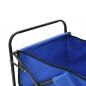 Preview: Klappbarer Handwagen Stahl Blau
