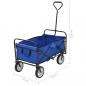 Preview: Klappbarer Handwagen Stahl Blau
