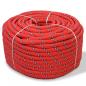 Preview: ARDEBO.de - Bootsseil Polypropylen 8 mm 500 m Rot