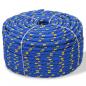 Preview: Bootsseil Polypropylen 12 mm 250 m Blau