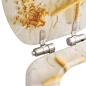 Preview: Toilettensitz mit Soft-Close-Deckel MDF Seestern-Design