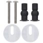 Preview: Toilettensitz mit Soft-Close-Deckel MDF Kiesel-Design