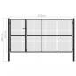 Preview: Gartentor Stahl 350 x 150 cm Anthrazit